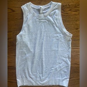 Lululemon white tank top